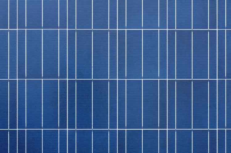 polykristalline-solarzelle Polykristalline Solarzelle