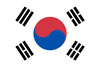 Südkorea Flagge